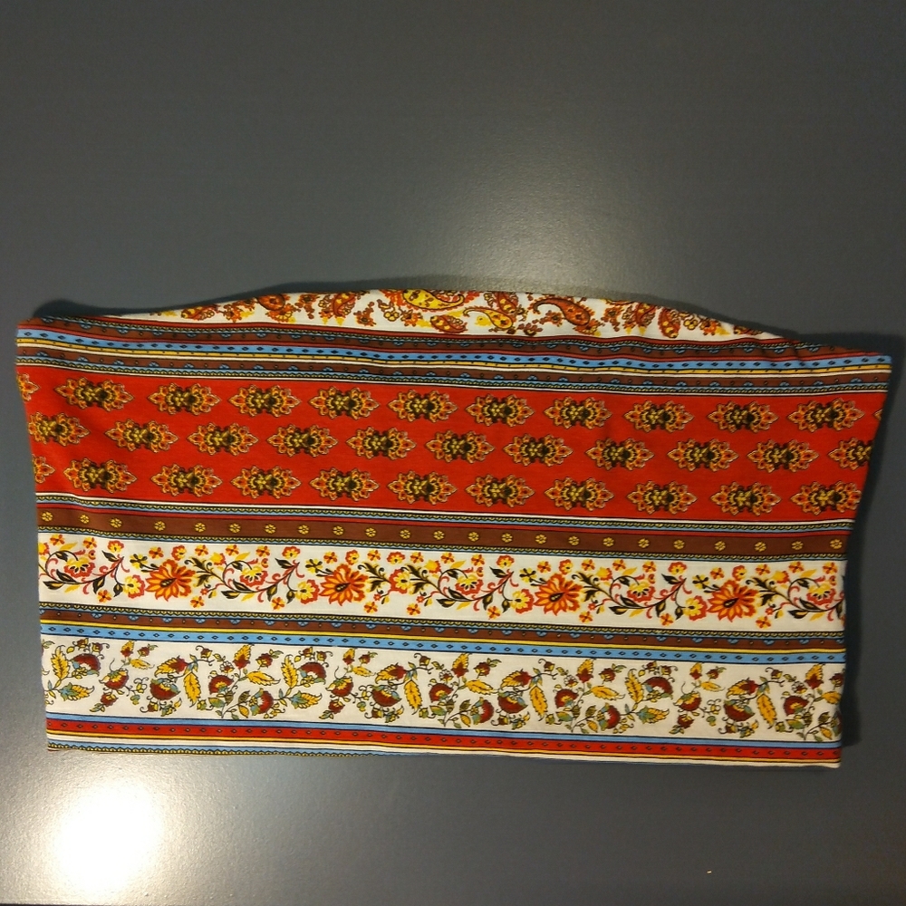 Cute patterned bandeau